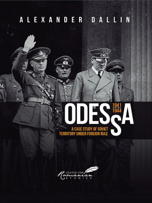 cover image of Odessa, 1941-1944